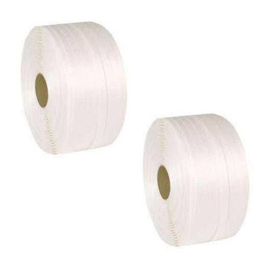 Bonded Polyester Hotmelt Strap 13 Mm. (2 Rolls Per Box)