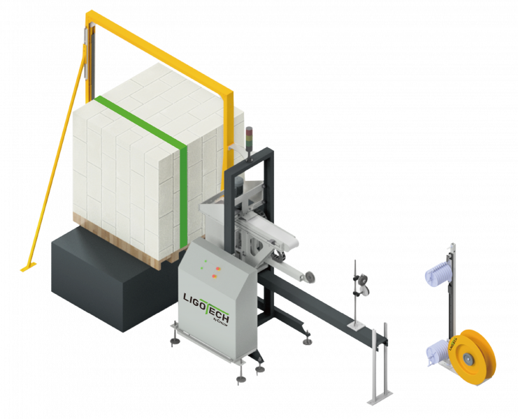 Ligotech Block Vertical Packing Machine: LGP1110-AAC