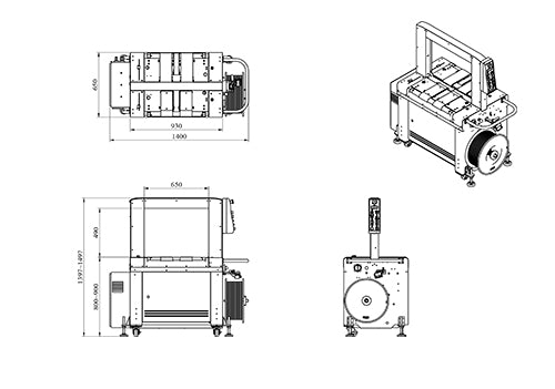 Strapping Machine: AMPAG SPEED TR