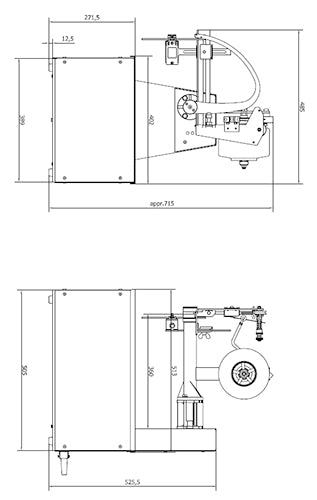 Lieuse A Ficelle Elastique : AXRO MD 35/60