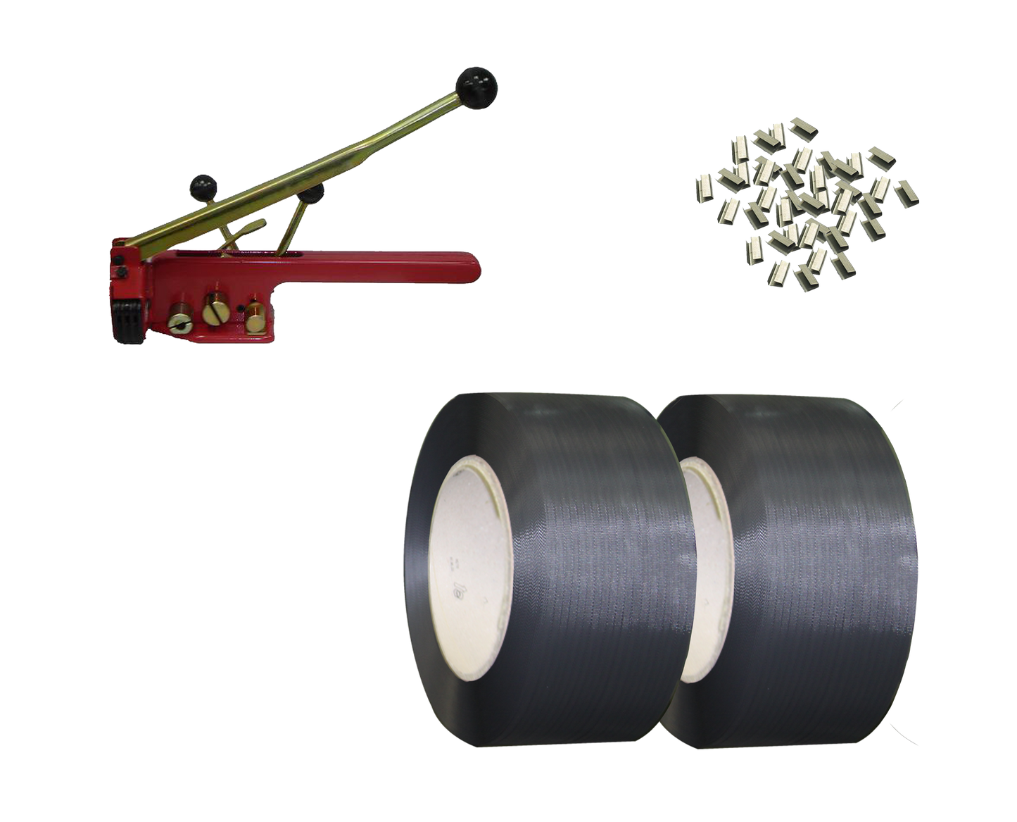 Basic Package: MONOBLOC + MANUAL STRAPPING 13X08 + CONNECTORS