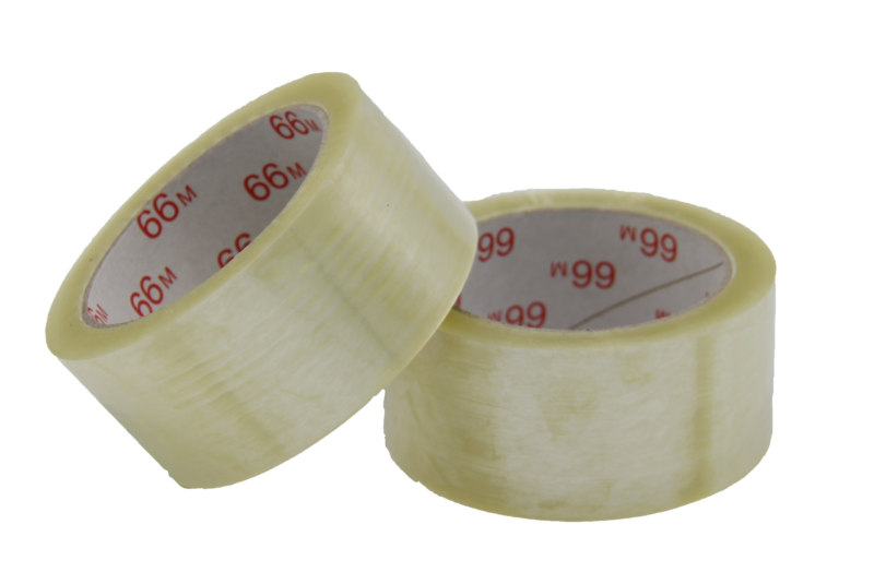 Tejp: PP TEJP 50 MM MED LÅGT LJUD