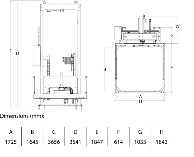 Strapping Machine: XF 172 M