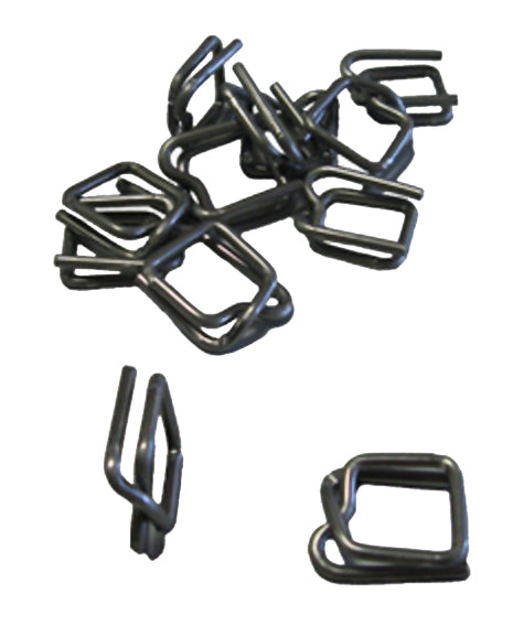 Hebillas de acero de 13 mm.