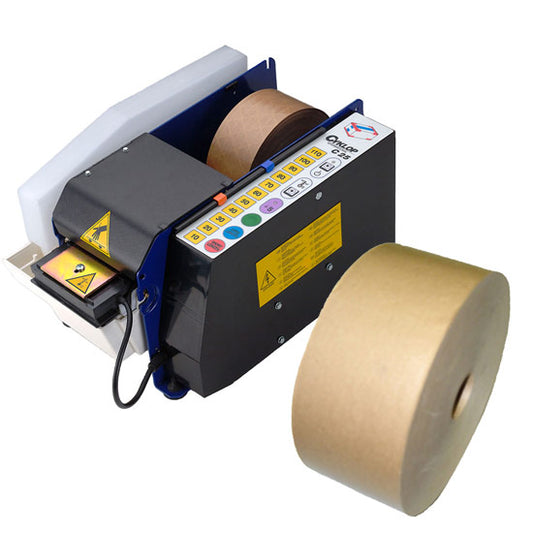 Kit sellador básico: Dispensador Lapomatic + papel engomado