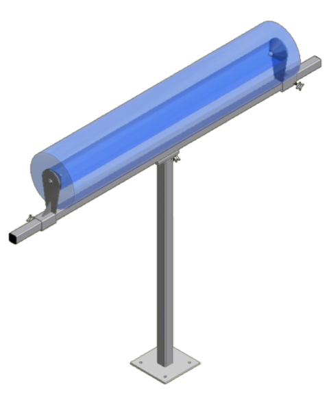 Golvmonterad Topparksdispenser: