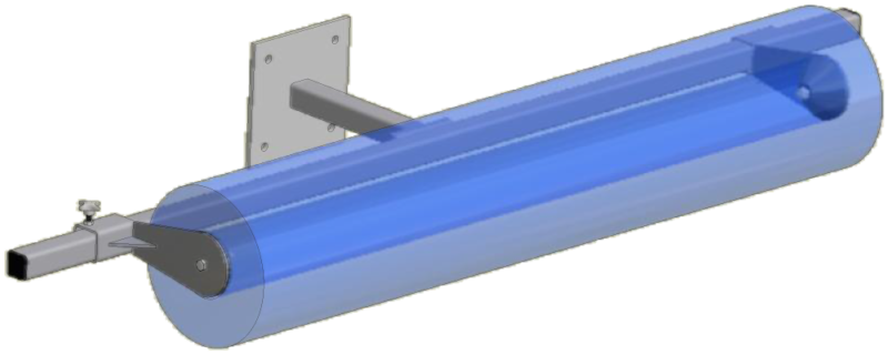 Väggmonterad Topparksdispenser: 