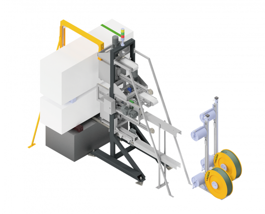 Ligotech Double-Head Double-Piercing Sword Packing Machine For Panels: LGP2210-ALC