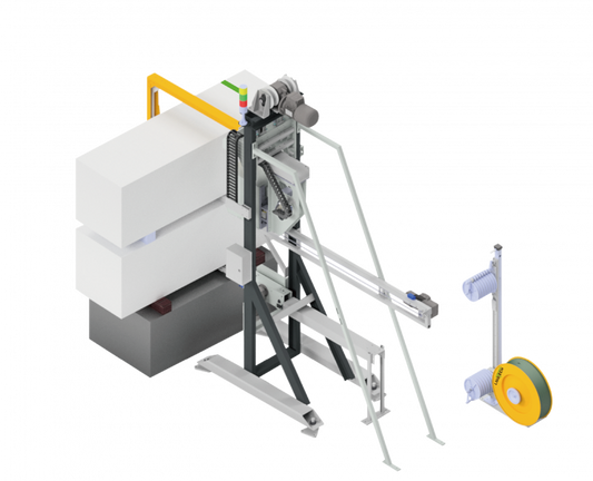 Ligotech Mobile Single-Head Double-Piercing Sword Packing Machine: LGP1210-ALC