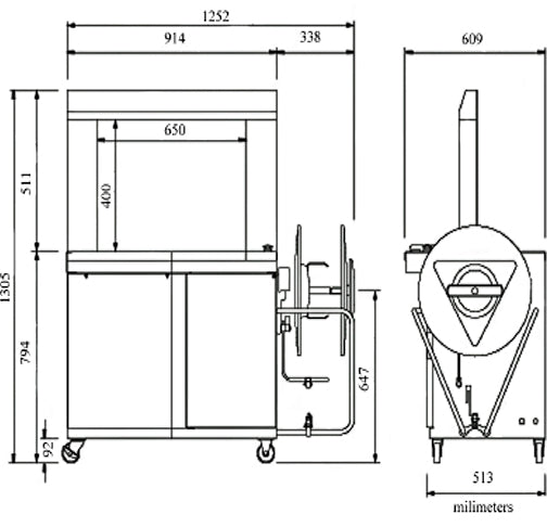 เครื่องรัดกล่อง : AMPAG BOXER II-S