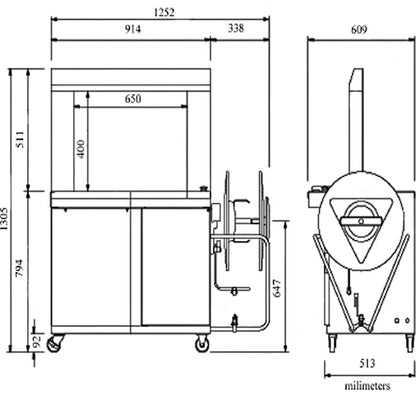 เครื่องรัดกล่อง : AMPAG BOXER II-S