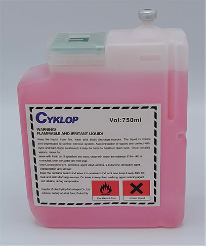 INKJET CONTINUO: FLUIDO DE MAQUILLAJE