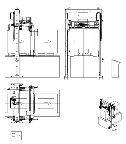 Top Film Dispenser: CI 1110 – M + TIJ CODER CM 300