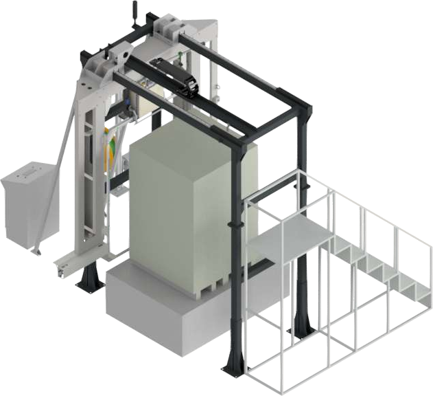 Ligotech Pallet-Free Longitudinal Mobile Packing Machine: LGP1111-T