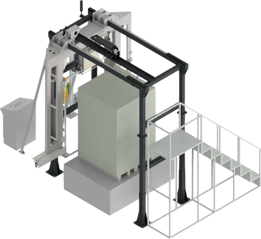 Ligotech Pallet-Free Longitudinal Mobile Packing Machine: LGP1111-T