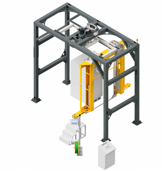 Ligotech Pallet-Free Rotary Vertical Packing Machine: LGP1111-TR