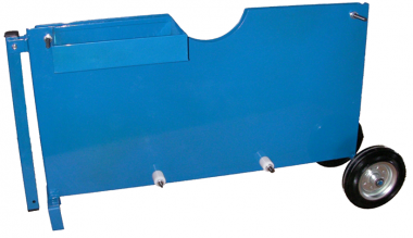Carrello svolgireggia per reggetta in acciaio: qpl