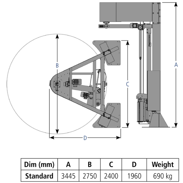 Wrapping Machine: CSA 950