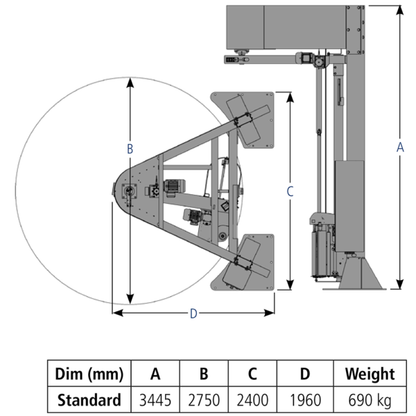Wrapping Machine: CSA 950